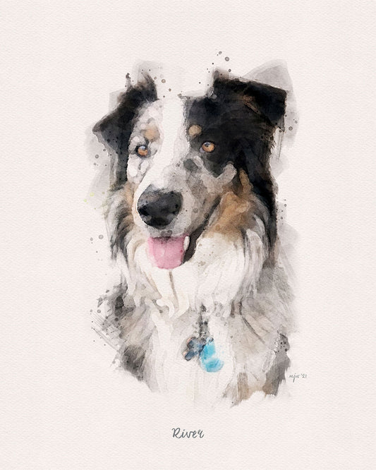 Custom Pet Portraits – Tribute to a Cherished Pet - Transit Design