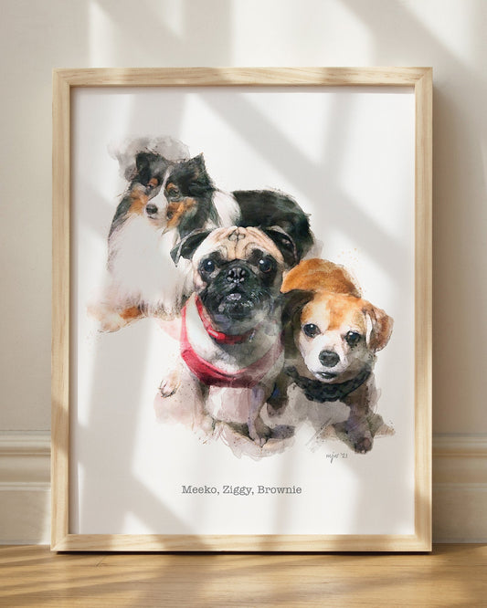 New! Custom Pet Portraits - Transit Design