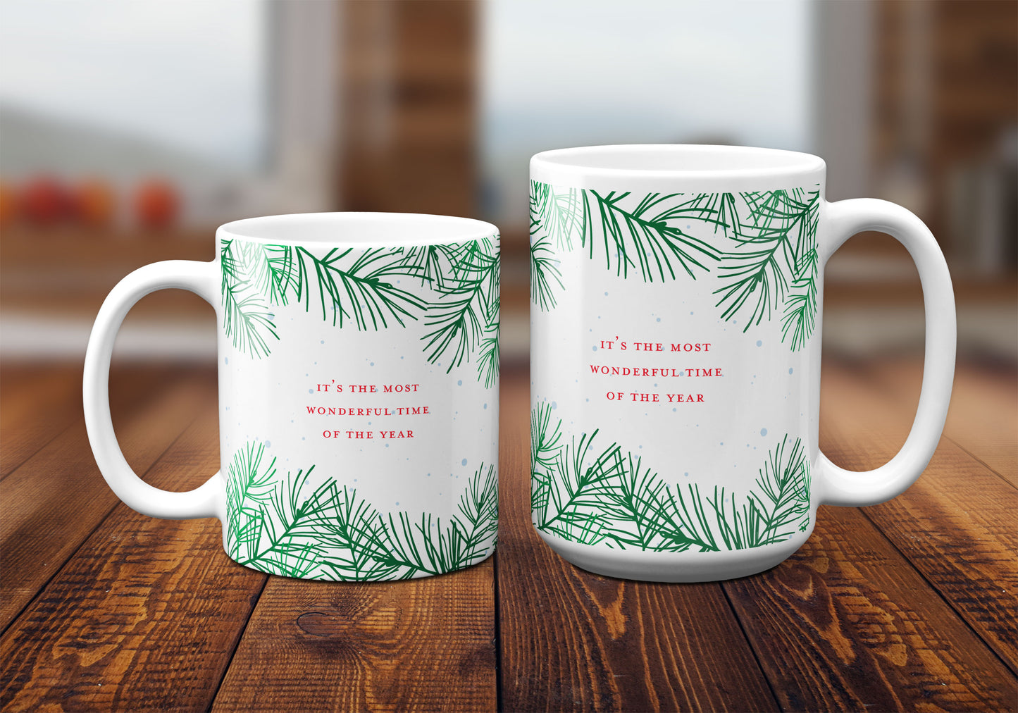 Novelty Christmas Mugs by Smirkantile