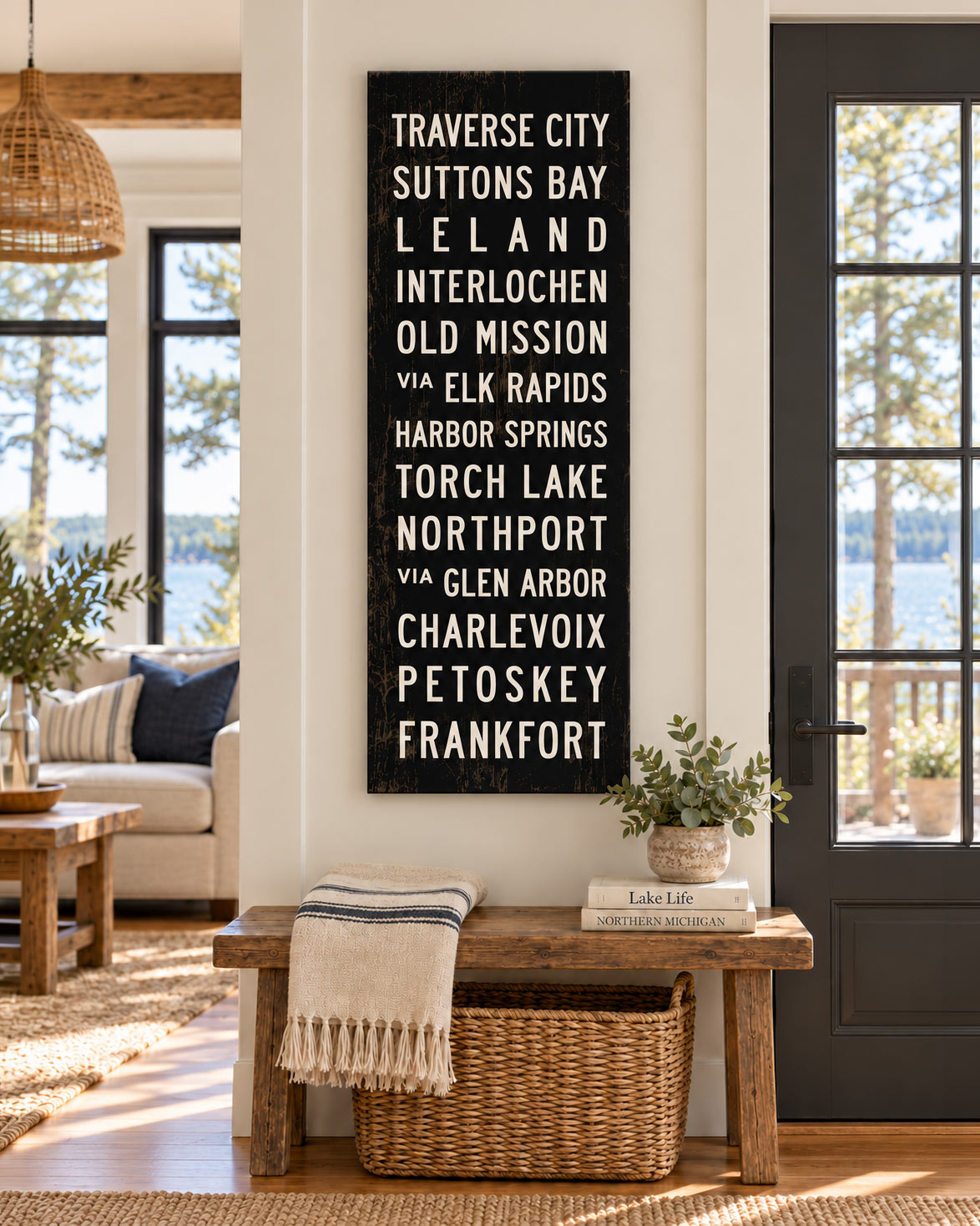 Michigan Wall Art: Decorating a Lake House or Cottage With a Sense of Place