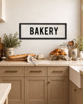 Hand Painted Wood Bakery Sign, farmhouse wall art