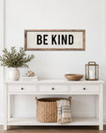 Handmade Be Kind Decorative Wall Sign, farmhouse wall art