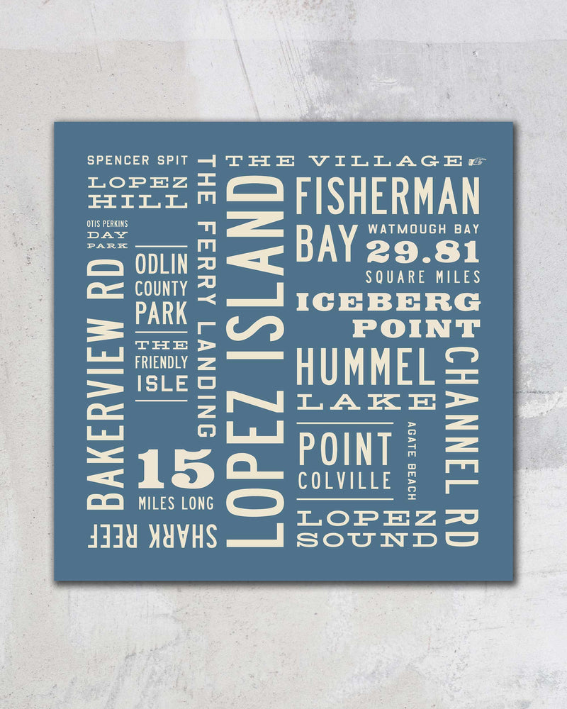 Custom City Neighborhood Wall Art by Transit Design.