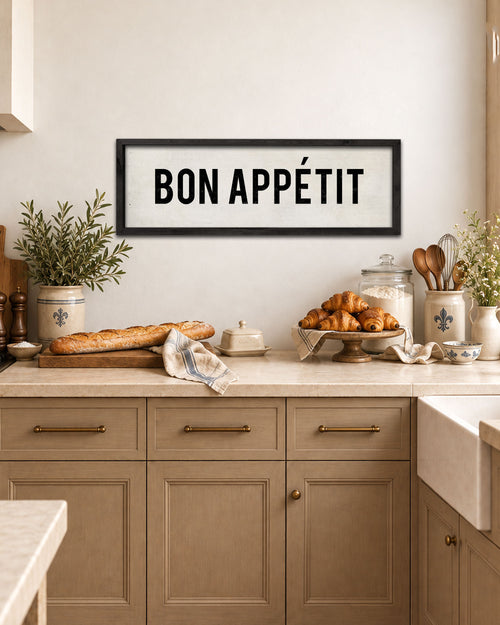 Bon Appétit Kitchen Sign