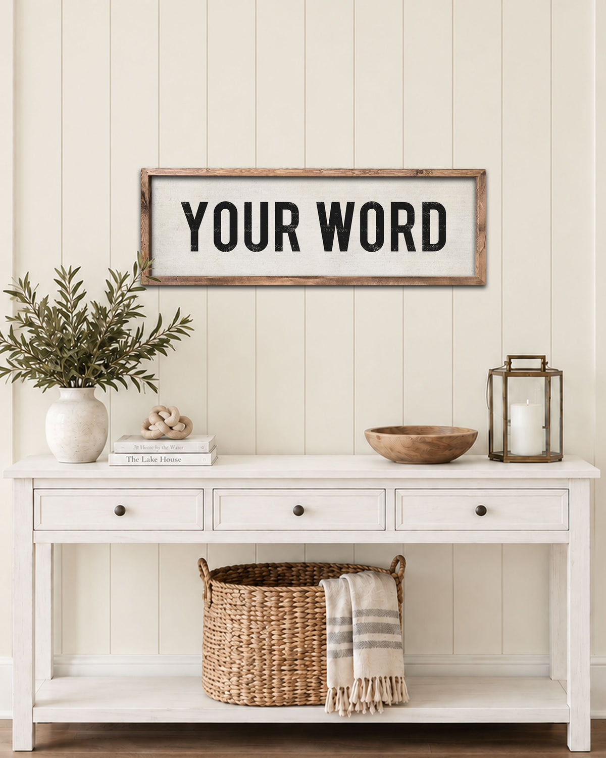 Custom Hand Painted Farmhouse Sign