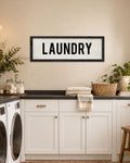 Handmade Vintage Farmhouse Laundry Sign wall art