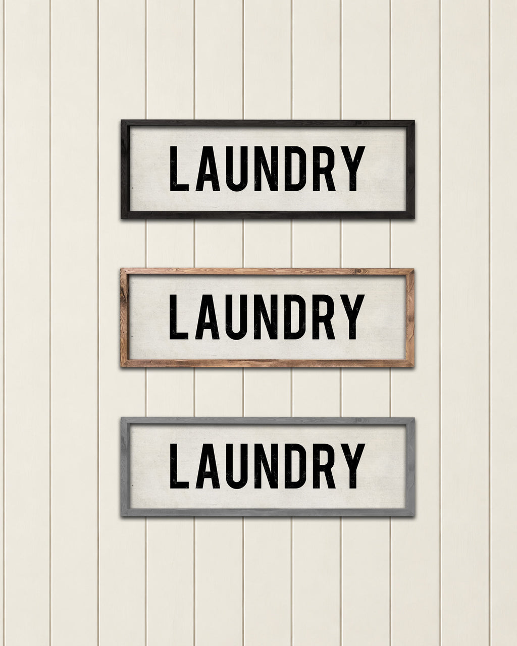 Vintage Laundry Sign Frame Colors