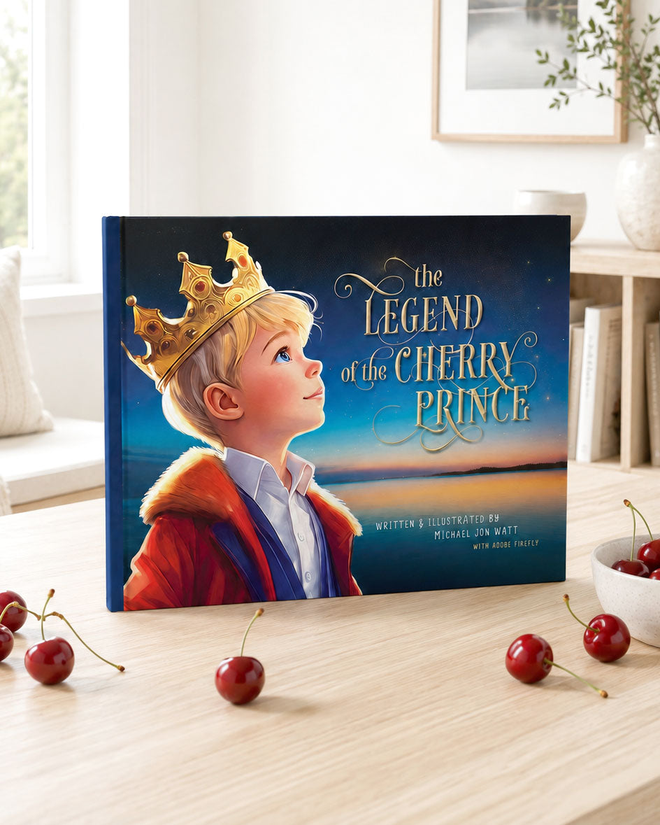 The Legend of the Cherry Prince Children's Picture Book by Michael Jon Watt
