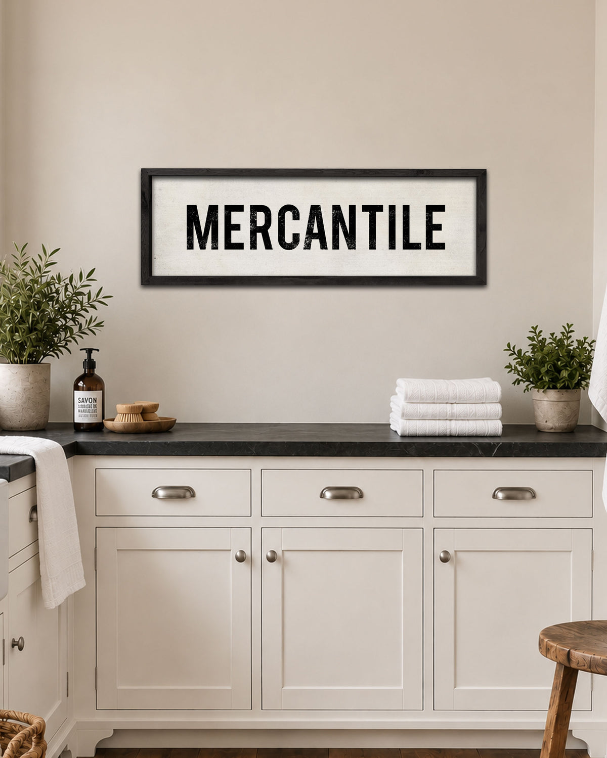 Handmade Mercantile Sign, Decorative Wall Sign