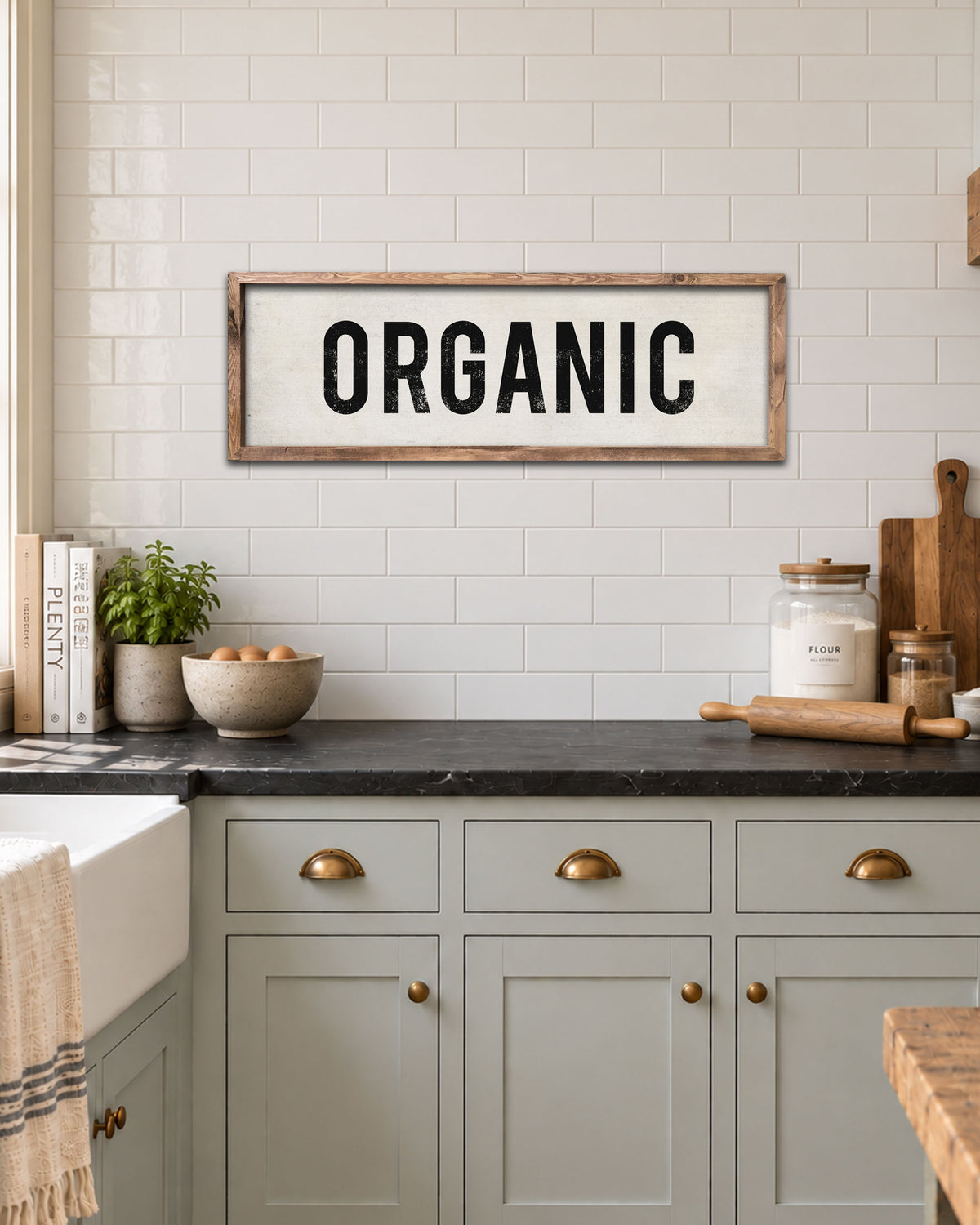 Decorative Kitchen Signs, Wall Signs, Organic Sign