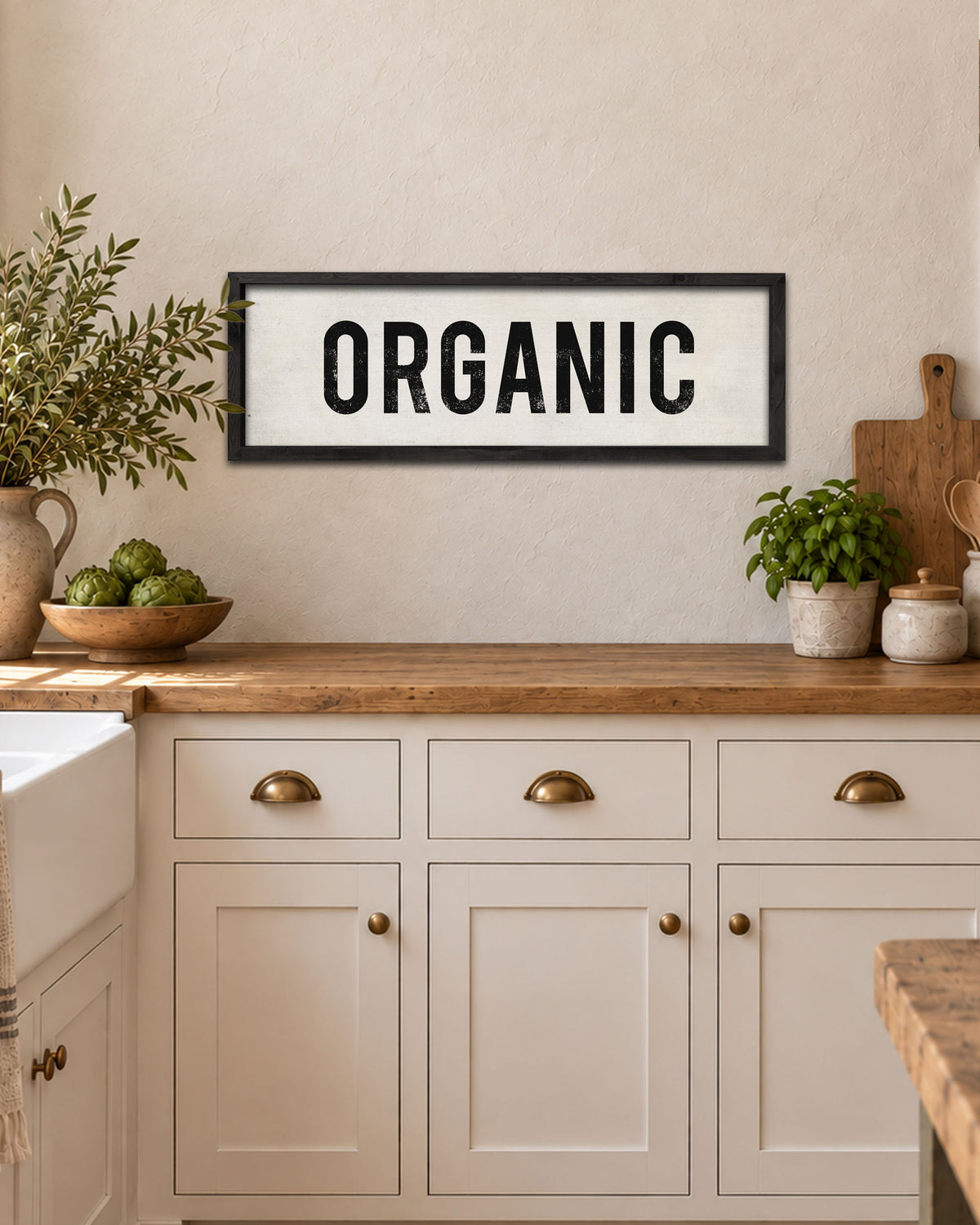Decorative Organic Kitchen Signs, farmhouse signs