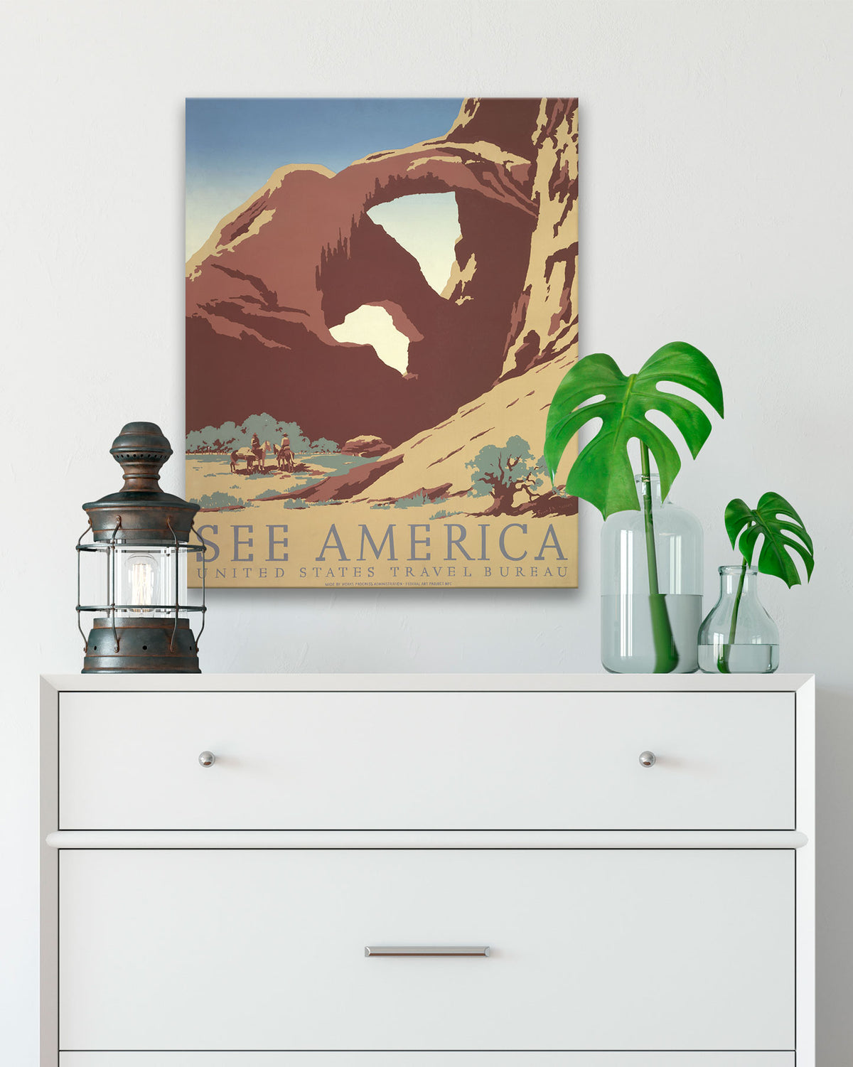 Arches National Park See America WPA Poster