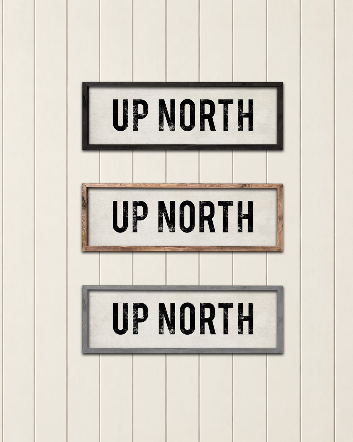 Up North Sign Frame options