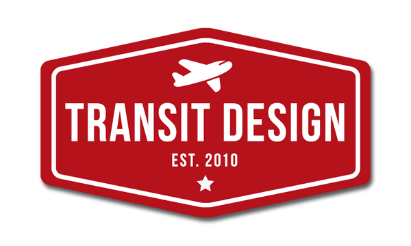 Transit Design Logo - Red