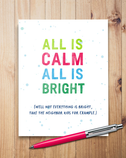 Humorous Christmas Cards by Smirkantile. Funny Holiday Cards