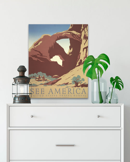 Arches National Park See America WPA Poster