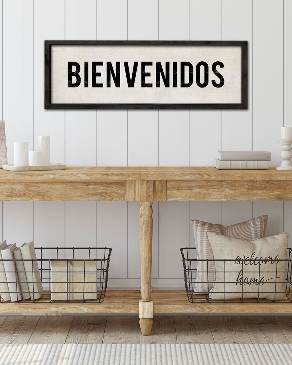 Bienvenidos Spanish Welcome Sign