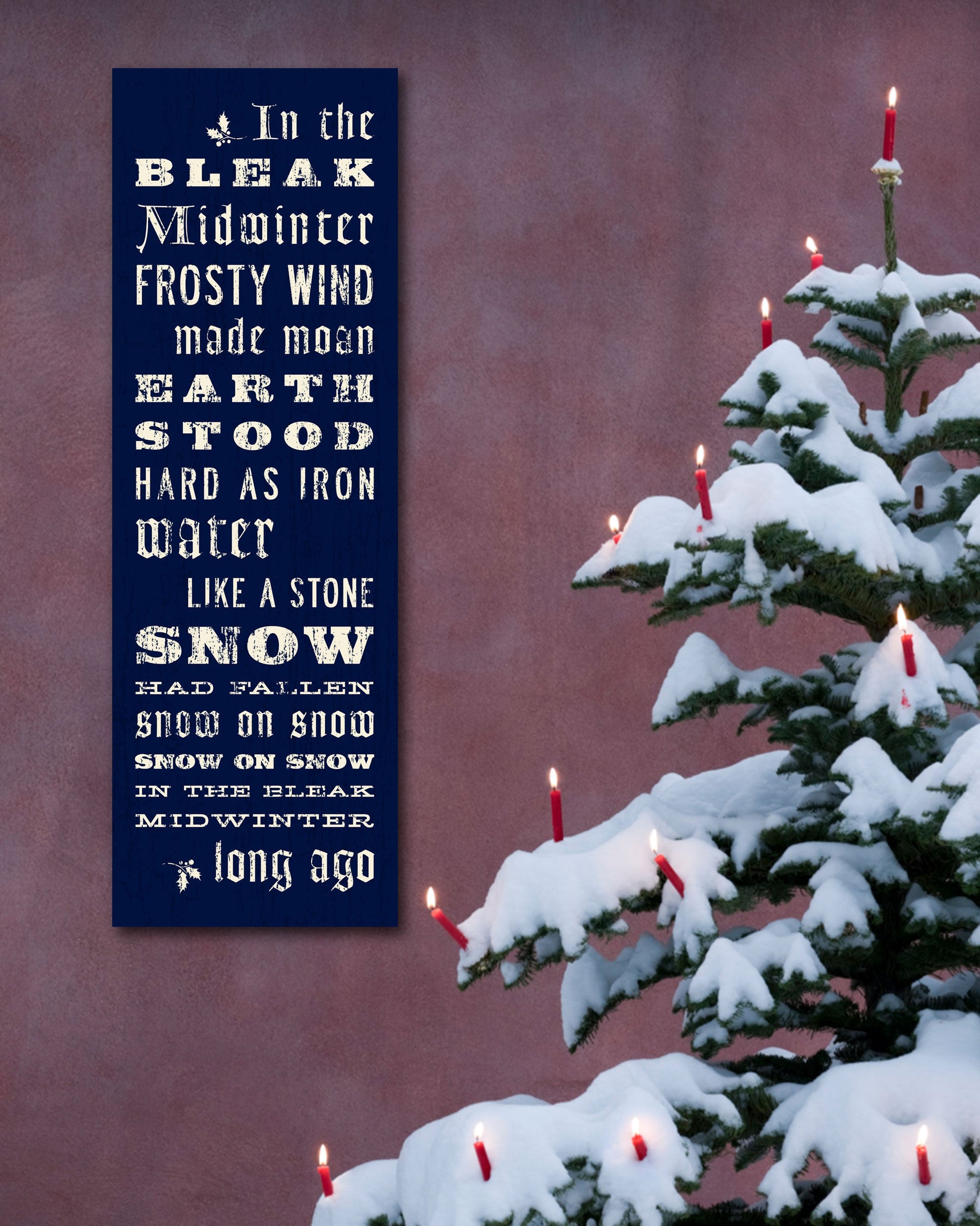 Bleak Midwinter Wall Hanging - Transit Design - Transit Design