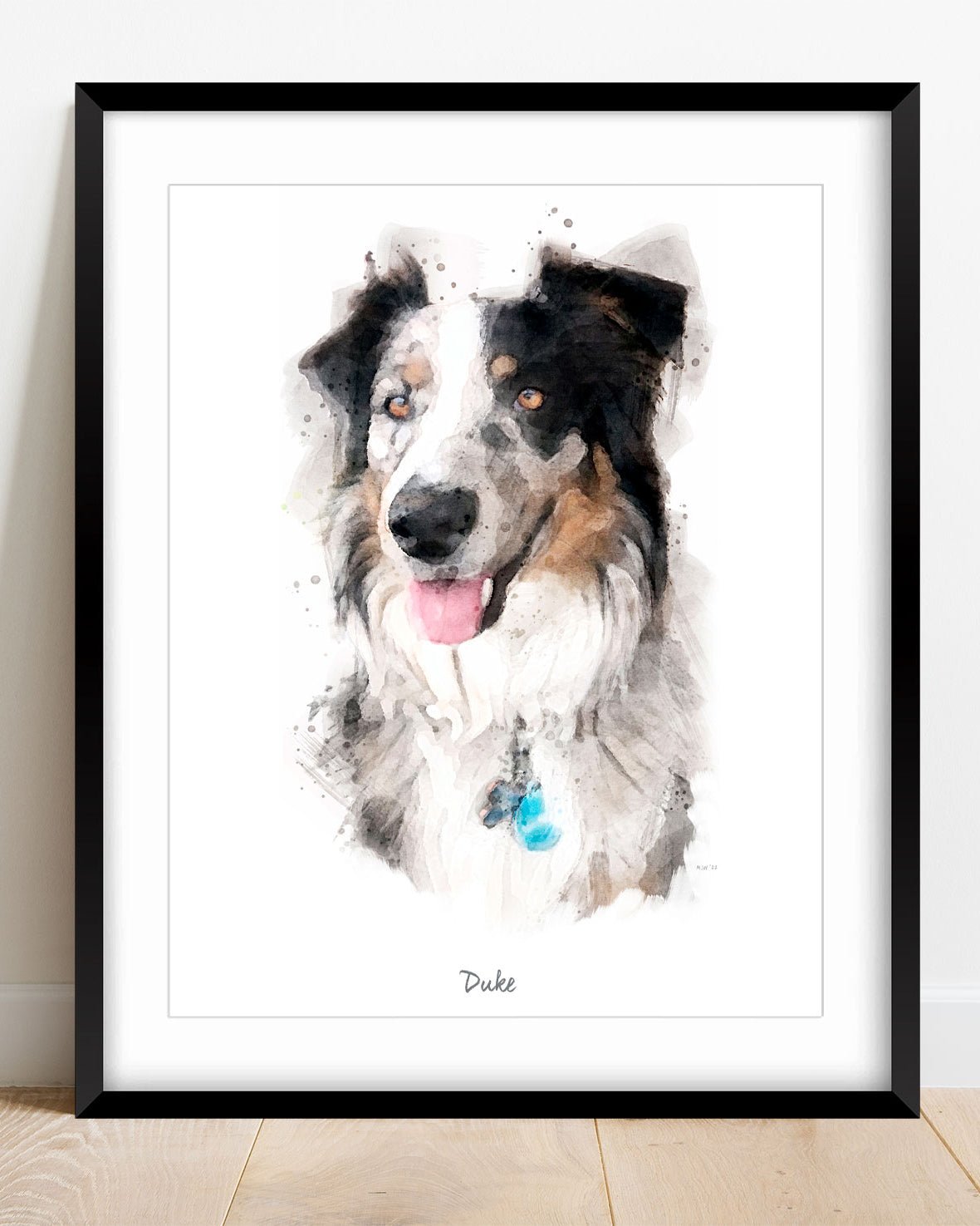 Custom Dog Portrait Art - Transit Design