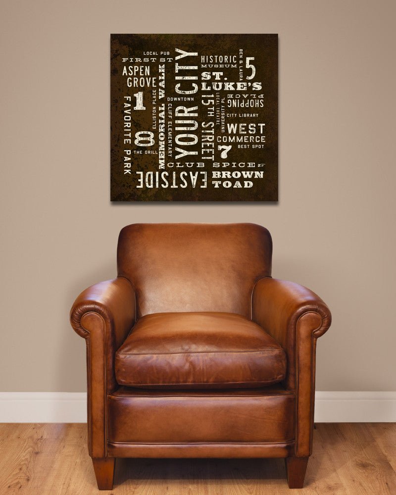 Custom City Art Sign | Personalized Home Decor - Make Your Own ...