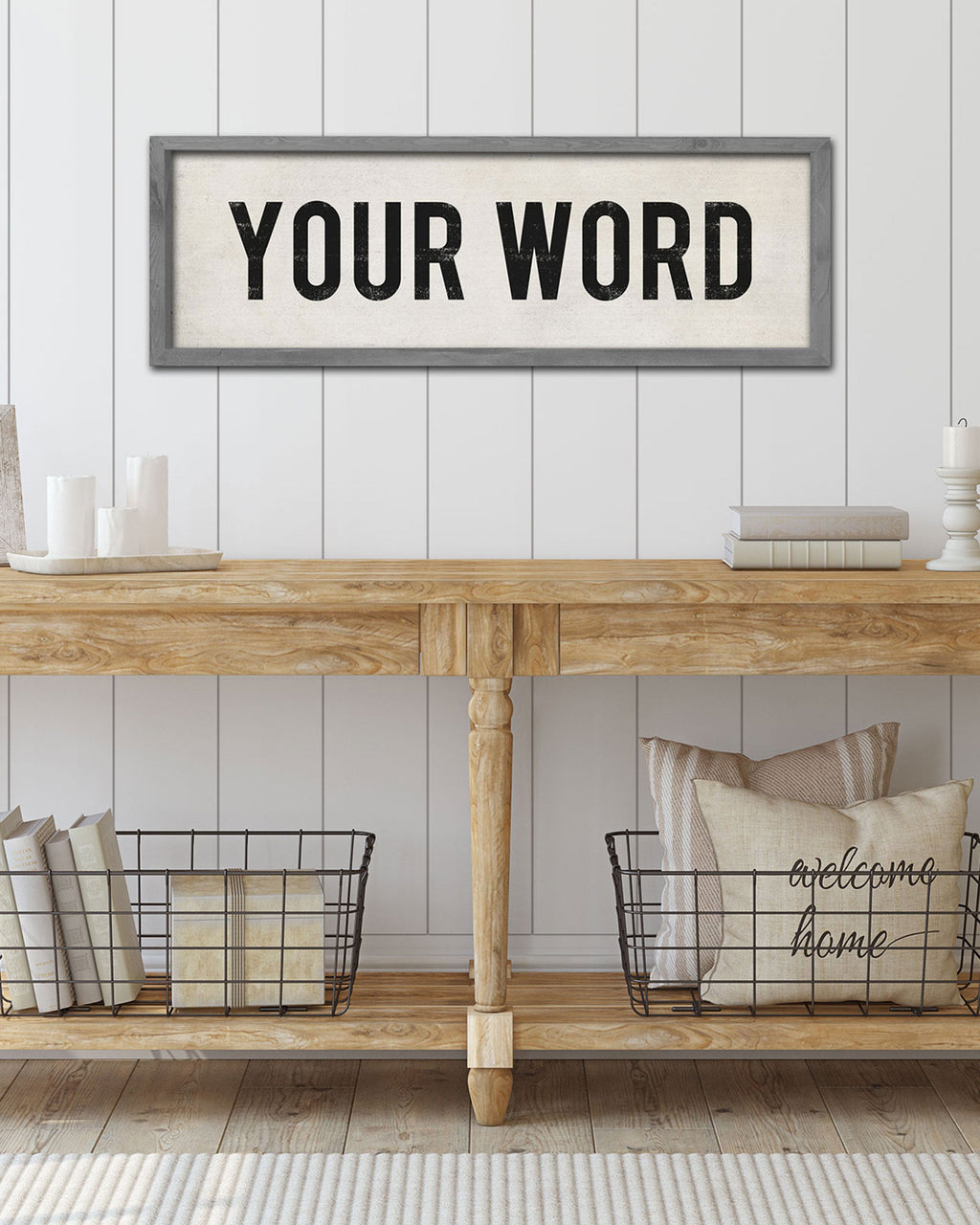 Custom Hand Painted Farmhouse Sign