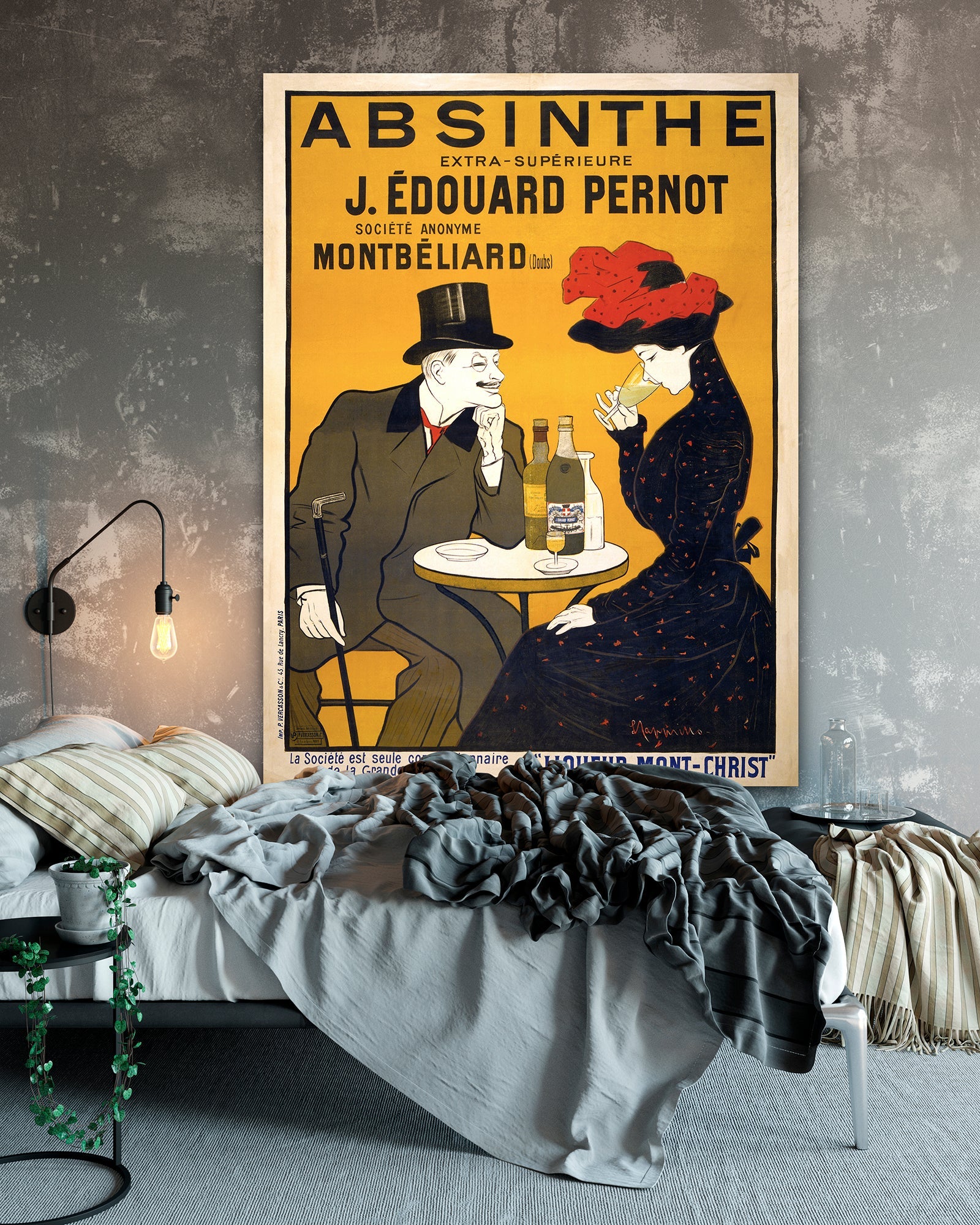 Leonetto Cappiello Absinthe Poster on Oversized Canvas - Transit Design