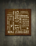 St. Louis City Art Sign Wall Art