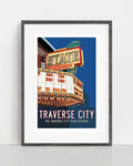Framed Traverse City State Theatre Film Festival Poster